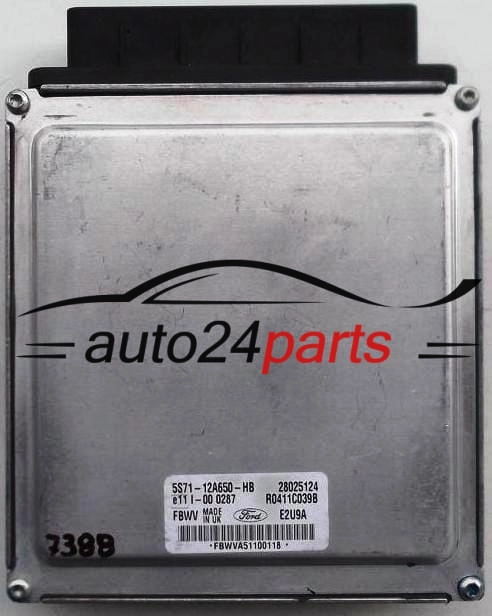 FORD MONDEO 2.0 TDCI 5S7112A650HB, 5S71-12A650-HB FBWV 28025124 R0411C039B