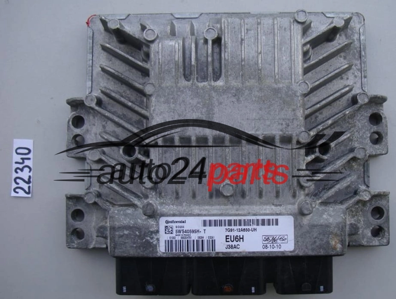 FORD MONDEO 2.0 TDCI 7G91-12A650-UH, 7G9112A650UH, 5WS40595H-T, EU6H