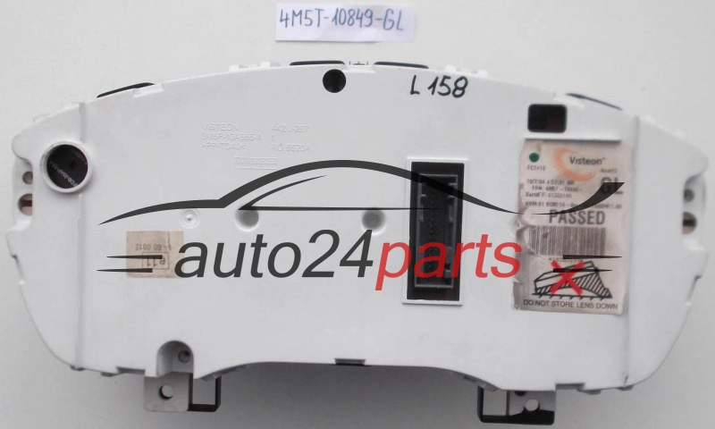 QUADRO STRUMENTI CRUSCOTTO CONTACHILOMETRI FORD C-MAX VISTEON 4M5T-10849-GL, 4M5T10849GL