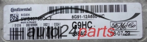 Μονάδα Ελέγχου Κινητήρα FORD GALAXY 2.0 TDCI Continental 5WS40758C-T,  FoMoCo 8G91-12A650-HC