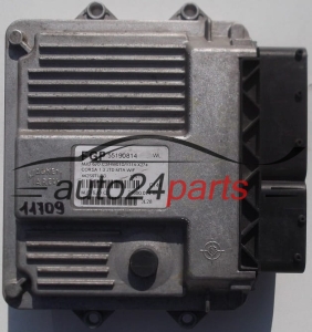 MOTORSTEUERGERÄT ECU STEUERGERAT OPEL CORSA 1.3 JTD 55190814, MJD 6J0.C3, MJD6J0C3 