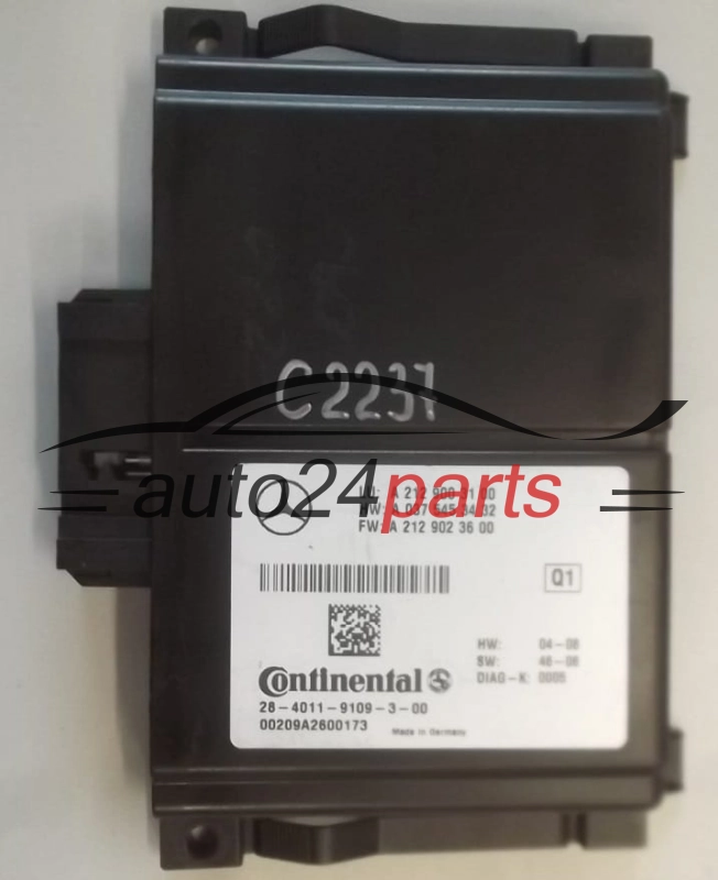 CENTRALKA MODUL PDC MERCEDES A 212 900 31 00, A2129003100, A 037 545 34 32, A0375453432