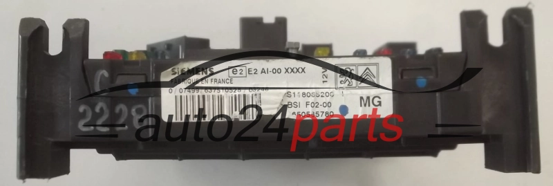 CITROEN 1.4 HDI SIEMENS S118085200 I , S118085200I, 9650585780