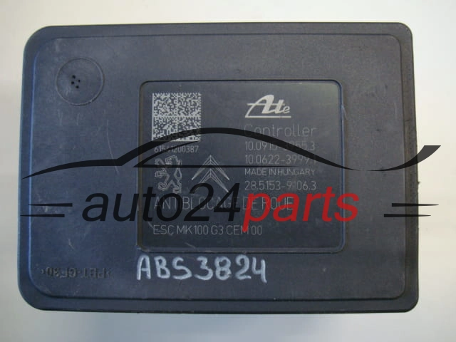 CITROEN PEUGEOT 9812847880, 10.0220-0497.4, 10022004974, 10.0915-3955.3, 10091539553