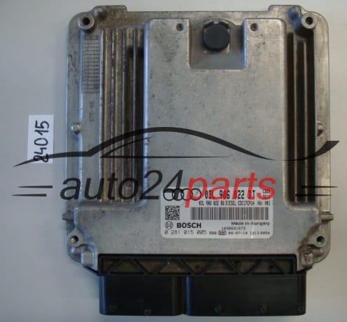 AUDI BOSCH 0 281 015 005, 0281015005, 03L 906 022 DT, 03L906022DT, EDC17CP14