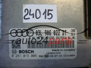 AUDI BOSCH 0 281 015 005, 0281015005, 03L 906 022 DT, 03L906022DT, EDC17CP14
