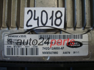 LAND ROVER 5WS40405E-T, 5WS40405ET, 7H2Q-12A650-AF, 7H2Q12A650AF, NNW507860