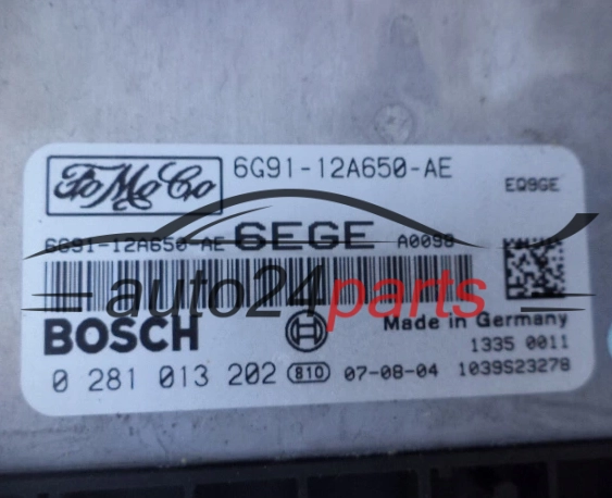 LAND ROVER BOSCH 0 281 013 202, 0281013202, CG91-12A650-AE, CG9112A650AE