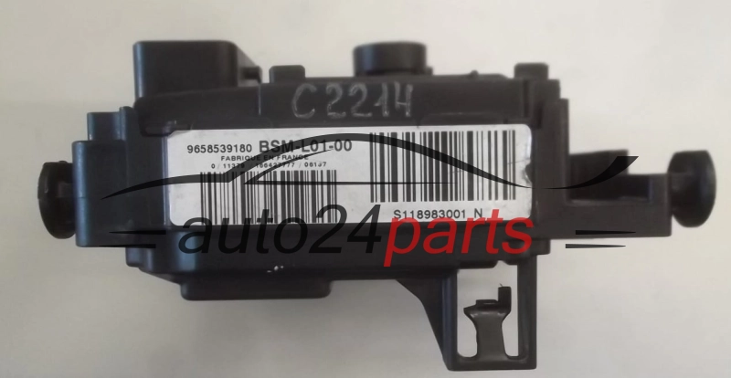 PEUGEOT S118983001N, 9658539180, L01-00