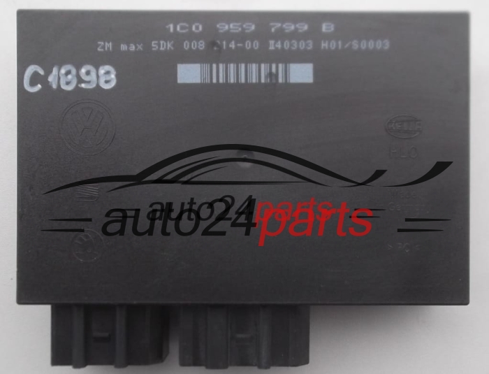 VW GOLF BORA PASSAT 1C0959799B, 1C0 959 799 B, HELLA 5DK00821400, 5DK 008 214-00