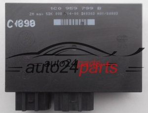 Centralina de comando do sistema VW GOLF BORA PASSAT 1C0959799B, 1C0 959 799 B, HELLA 5DK00821400, 5DK 008 214-00