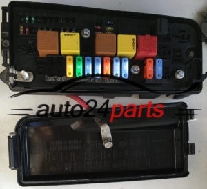 Central do sistema elétrico com caixa de relés e fusíveis, central de controle modul BSI OPEL VECTRA C SIGNUM 2002-2008 13144711 US 93177458 6238048, 62 38 048