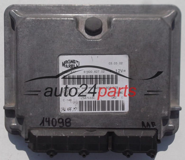 FIAT SEICENTO 600 1.1 MPI IAW4AF.M7, IAW 4AF.M7/HW204/1808-07B, 73501877, 61600.627.02, 6160062702