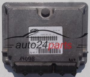 ECU ENGINE CONTROLLER FIAT SEICENTO 600 1.1 MPI IAW4AFM7, IAW4AF.M7, IAW 4AF.M7/HW204/1808-07B, 73501877, 61600.627.02, 6160062702