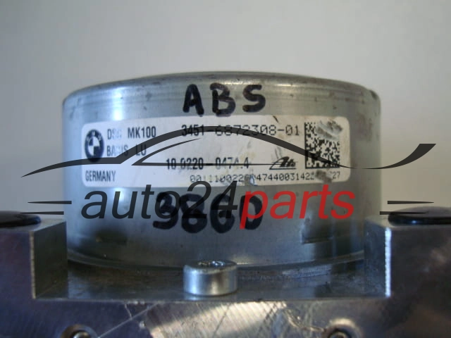 MINI COOPER 3451-6872308-01, 3451687230801, 10.0220-0474.4, 10022004744, 6872309