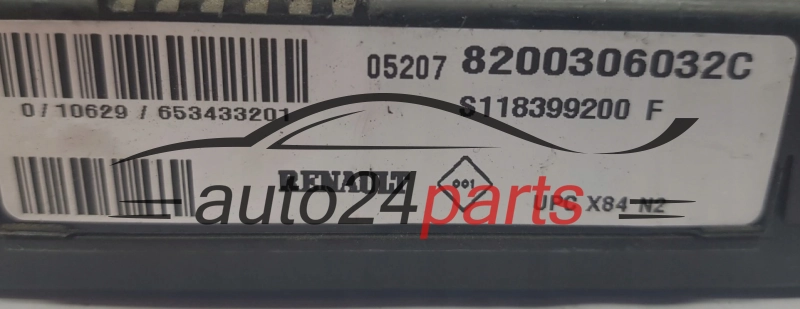 RENAULT 8200306032C, S118399200F