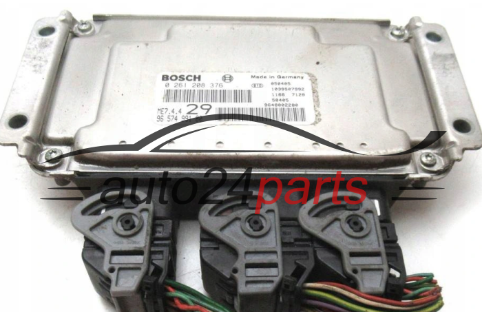 CITROEN PEUGEOT BOSCH 0 261 208 376, 0261208376, 9657499180, ME7.4.4