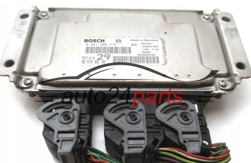 CITROEN PEUGEOT BOSCH 0 261 208 376, 0261208376, 9657499180, ME7.4.4