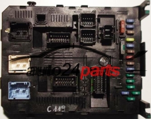 Μονάδα ελέγχου BSI CITROEN C4 C5 C6 PEUGEOT 307 407 607 9661940180, 96 619 401 80, BSI 2004 H02-01 280806, BOOT 21676031-5B, HARD 28117431-0A