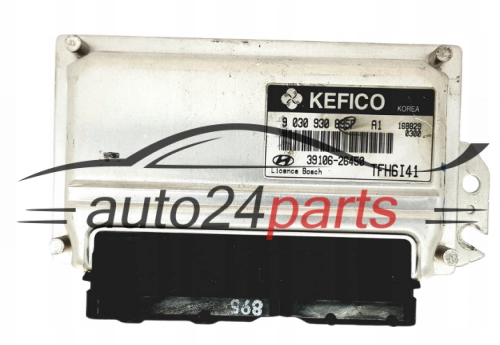 KOMPUTER STEROWNIK SILNIKA HYUNDAI GETZ 1.4, 9 030 930 895F, 9030930895F, 39106-26450, 3910626450, TFH6I42