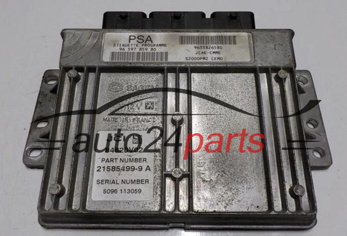 CITROEN RENAULT 2585499-9 A, 25854999, 25854999A, 9659785980, 9655826580