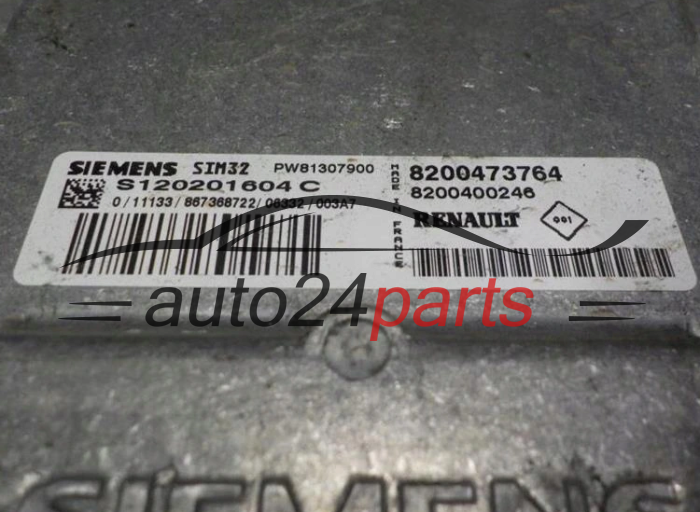 RENAULT S120201604C, 8200473764, SIM32