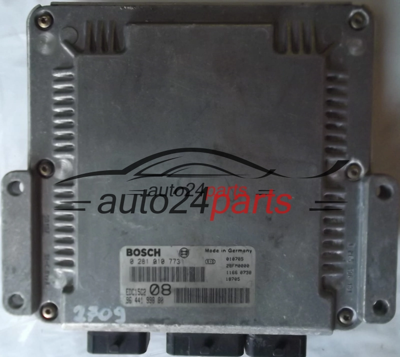 PEUGEOT 406 2.0 HDI BOSCH 0281010773 9644199880 EDC15C2 08 - PLUG&PLAY