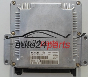 MOTORSTEUERGERÄT ECU STEUERGERÄT PEUGEOT 406 2.0 HDI BOSCH 0 281 010 775, 0281010775, 96 435 253 80, 9643525380, EDC15C2 - PLUG&PLAY