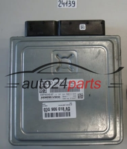 CENTRALINA MOTORE AUDI A4 2.0 TDI SIEMENS VDO 5WP45549 AF, 5WP45549AF, 03G 906 018 AQ, 03G906018AQ, SIMOS PPD1.3