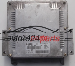 CALCULATEUR MOTEUR PEUGEOT 206 2.0 HDI BOSCH 0 281 001 866, 0281001866, 96 351 579 80, 9635157980, EDC15C2 02 - PLUG&PLAY