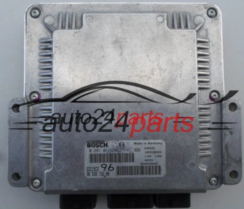 PEUGEOT 307 2.0 HDI BOSCH 0281011341, 0 281 011 341, 9653873280, 96 538 732 80, EDC15C2 96 - PLUG&PLAY