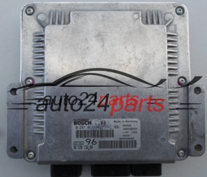 Μονάδα Ελέγχου Κινητήρα PEUGEOT 307 2.0 HDI BOSCH 0281011341, 0 281 011 341, 9653873280, 96 538 732 80, EDC15C2 96 - PLUG&PLAY