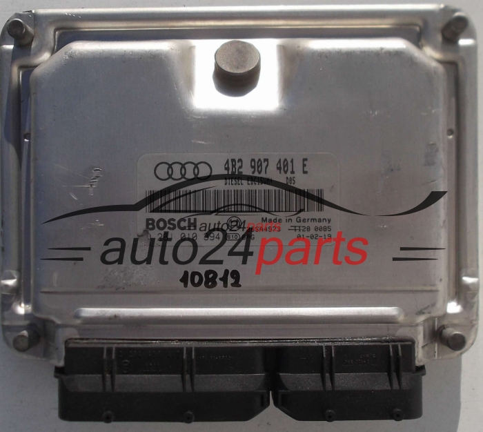 AUDI A6 2.5 TDI 4B2907401E, 4B2 907 401 E, BOSCH 0 281 010 394, 0281010394, DIESEL EDC15UM+ D02