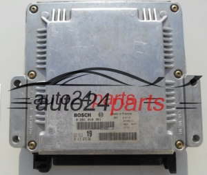 MOTORSTEUERGERÄT ECU STEUERGERÄT PEUGEOT 406 2.0 HDI BOSCH 0 281 010 361, 0281010361, 96 416 076 80, 9641607680, EDC15C2 - PLUG&PLAY