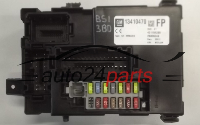CENTRALKA MODUL BSI OPEL MERIVA B 13410470 FP, 13410470FP