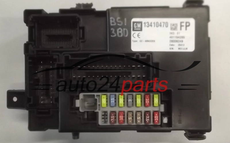BSI OPEL MERIVA B 13410470 FP, 13410470FP
