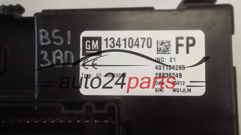 BSI OPEL MERIVA B 13410470 FP, 13410470FP