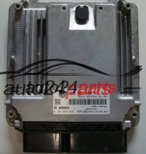 CENTRALINA MOTORE AUDI VW VOLKSWAGEN BOSCH 0 281 015 076, 0281015076, 03L 907 309 A, 03L907309A, EDC17CP20 - PLUG&PLAY