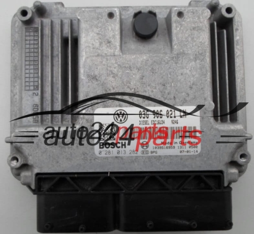 SEAT ALTEA 1.9 TDI BOSCH 0 281 013 282, 0281013282, 03G 906 021 LN, 03G906021LN, EDC16U34 - PLUG&PLAY
