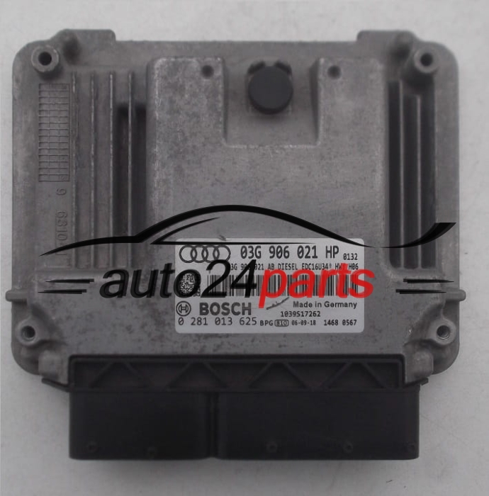 AUDI A3 1.9 TDI BOSCH 0 281 013 625, 0281013625, 03G 906 021 HP, 03G906021HP