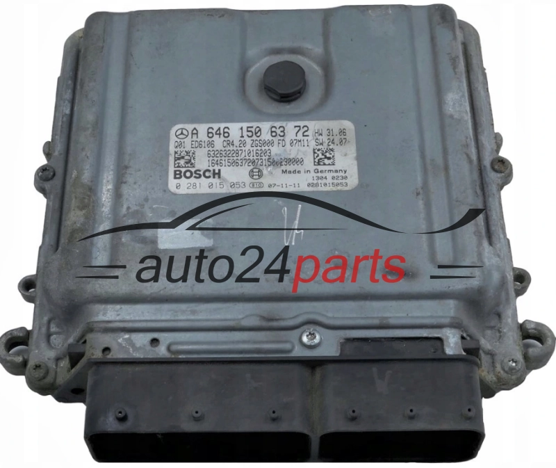 MERCEDES BENZ BOSCH 0 281 015 053, 0281015053, A 646 150 63 72, A6461506372, CR4.20