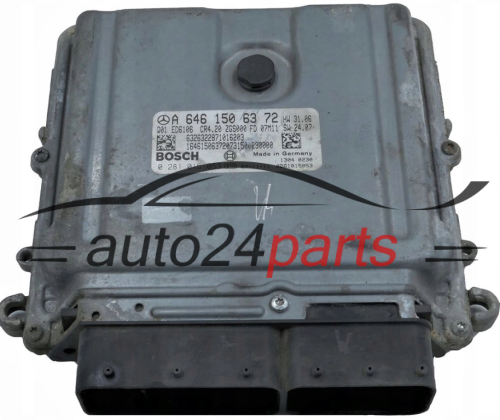 MERCEDES BENZ BOSCH 0 281 015 053, 0281015053, A 646 150 63 72, A6461506372, CR4.20