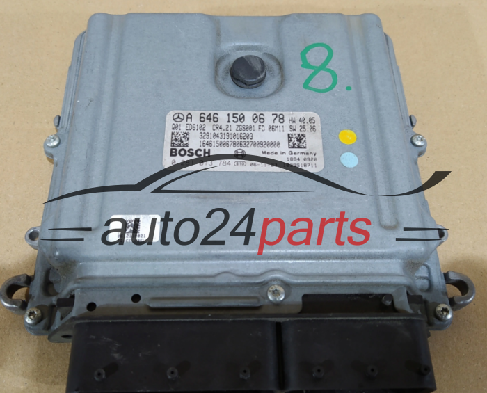 MERCEDES BENZ BOSCH 0 281 013 784, 0281013784, A 646 150 06 78, A646150067, CR4.21