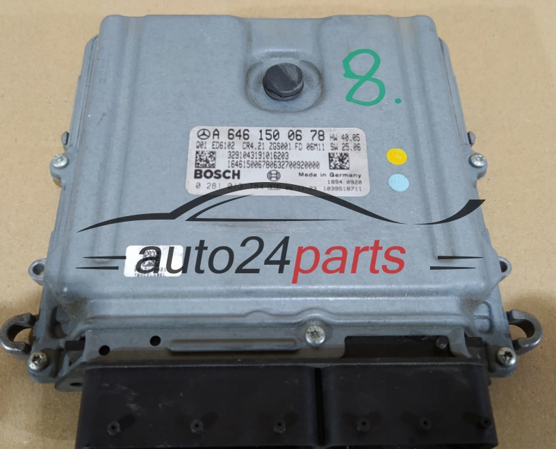MERCEDES BENZ BOSCH 0 281 013 784, 0281013784, A 646 150 06 78, A646150067, CR4.21