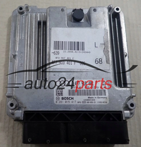 AUDI BOSCH 0 281 015 417, 0281015417, 4F7910401F, EDC17CP14