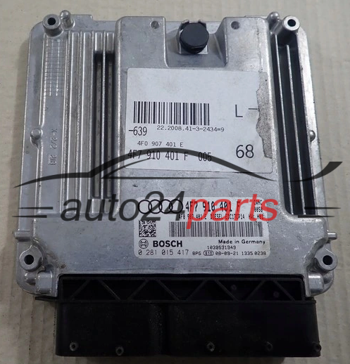 AUDI BOSCH 0 281 015 417, 0281015417, 4F7910401F, EDC17CP14