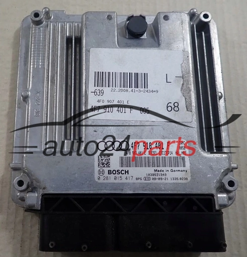 AUDI BOSCH 0 281 015 417, 0281015417, 4F7910401F, EDC17CP14