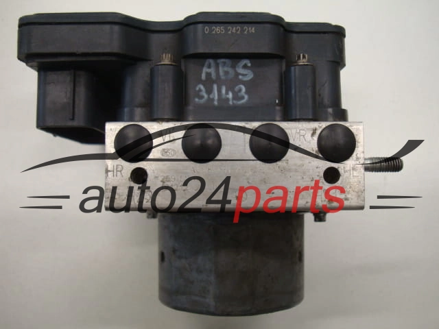 Bomba ABS y centralita MERCEDES A 008 431 75 12, A0084317512, BOSCH 0265242214, 0265956006, 2265106513