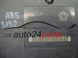 Bomba ABS y centralita JEEP GRAND CHEROKEE 4.7 P52089351AF, ATE 25.0206-0176.4, 25020601764, 25.0206-0005.3, 25020600053, 25.0925-4303.3, 25092543033