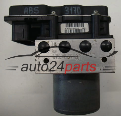 ABS POMPA I STEROWNIK MERCEDES BENZ BOSCH 0 265 236 464, 0265236464, A2124315512, 0265951858
